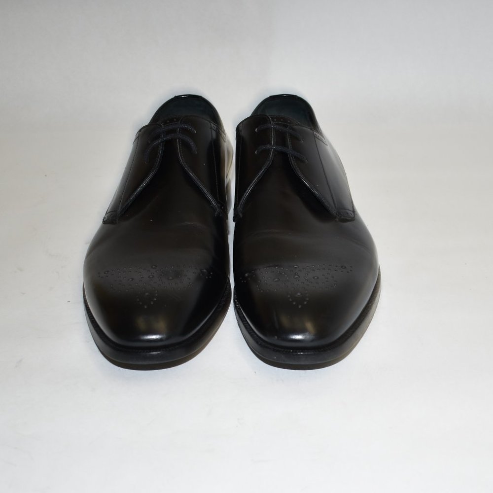 Burberry Cranbrook Derby Black Leather Size 8 - Picture 8 of 9